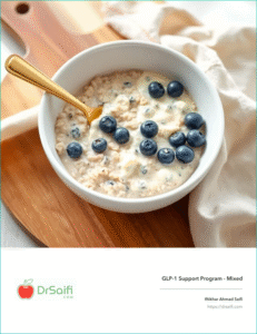 GLP-1 Support (Mixed) - One-Week Diet Plan by Dr. Iftikhar Ahmad Saifi